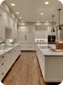 Designing an Exquisite Kitchen in U-shaped kitchen