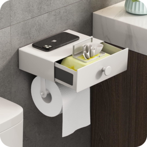 Smart and Stylish Storage - A Final Touch in Stainless Steel Bathroom Tissue Holder