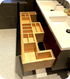 The Smart Storage Solution in trending bathroom vanities 
