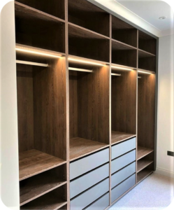 Customization Options in Fitted Wardrobes