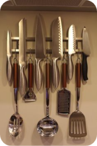 Magnetic Knife Holders: Precision and Safety in useful modular kitchen accessories