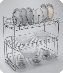 Plate Basket in unique modular kitchen accessories