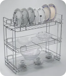 Plate Basket in unique modular kitchen accessories
