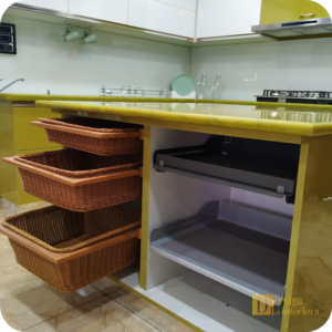 Maximizing Storage Efficiency within a Budget in affordable modular kitchen