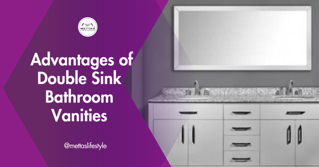 Advantages of Double Sink Bathroom Vanities