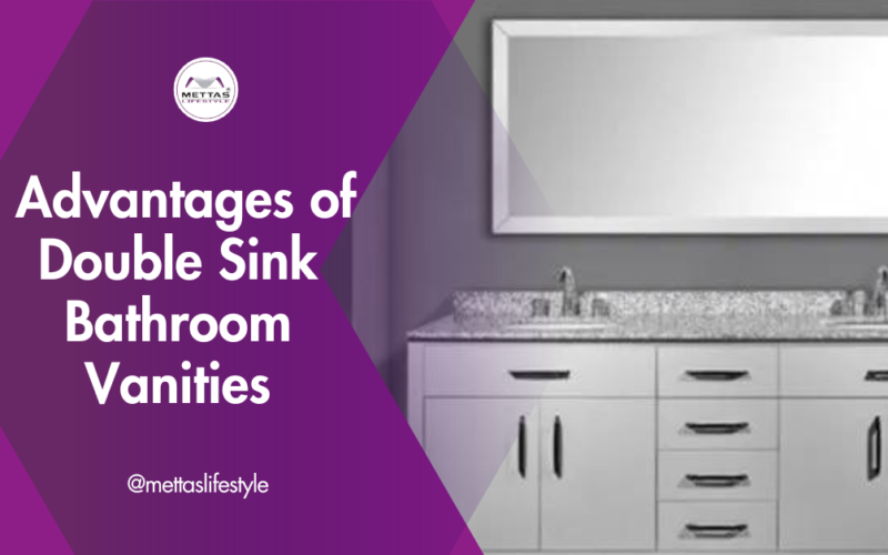 Advantages of Double Sink Bathroom Vanities