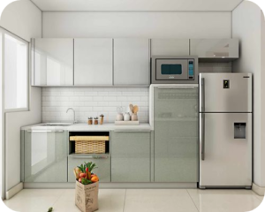 Budget-Friendly Appliances and Fixtures in affordable modular kitchen