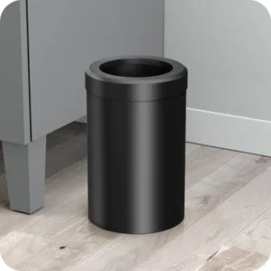 Contemporary Stainless Steel Waste Bin: A Seamless Blend of Function and Design in bathroom accessories
