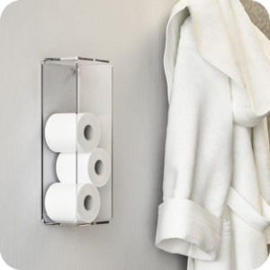 Easy Installation - Effortless Setup in Stainless Steel Bathroom Tissue Holder