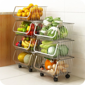 Vegetable Basket in unique modular kitchen accessories