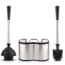 Robust Stainless Steel Toilet Brush Holder: Maintain Spotless Cleanliness in bathroom accessories