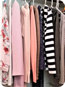 Color Coordination in Wardrobe Organization Tips