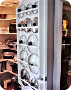 Pot and Lid Organizers: Effortless Storage Solutions in useful modular kitchen accessories