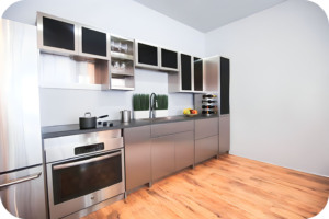 Customization for Personalized Culinary Spaces in stainless steel modular kitchen