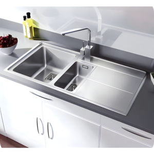 Enhanced Hygiene and Cleanliness in stainless steel modular kitchen