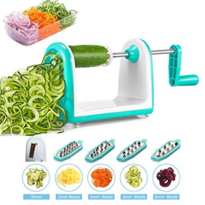 Multi-Blade Vegetable Spiralizer in Culinary Creativity