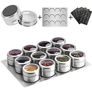 Magnetic Spice Jars