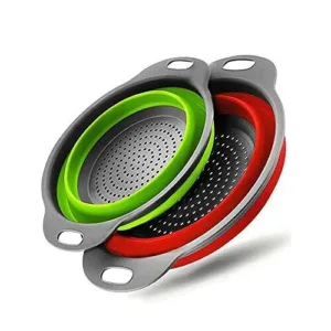 Space-Saving Collapsible Colanders in Culinary Accessories