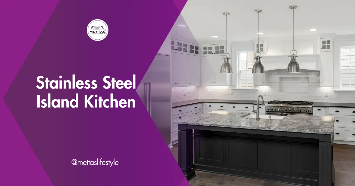 best 10 stainless steel island kitchen Mettas lifestyle
