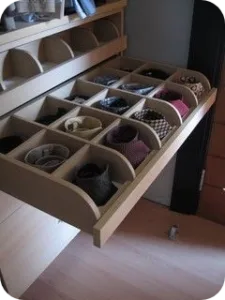 Tie Rack in modern wardrobe accessories