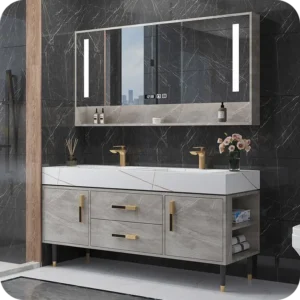 Style and Functionality modern bathroom cabinets 