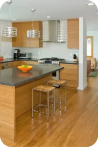 Bamboo materials for kitchen cabinets