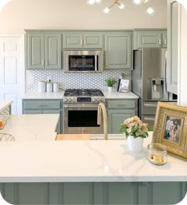 Let the Paint Dry : Paint kitchen cabinets