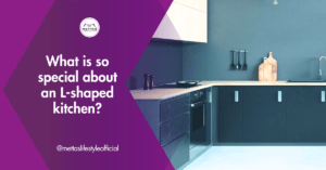 L-shaped kitchen