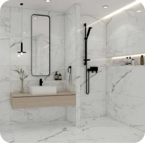 Cleaning and Maintenance: Practical Considerations Tiles for a Bathroom