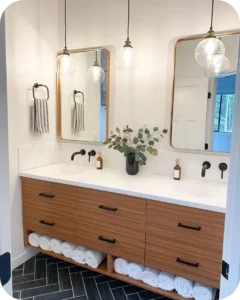 Add Accent Lighting Remodel Bathroom Vanity