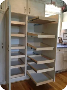 Measure Twice, Cut Once Pull-Out Shelves