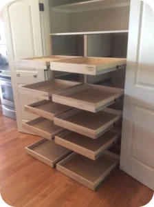 Prepare Your Cabinets Pull-Out Shelves