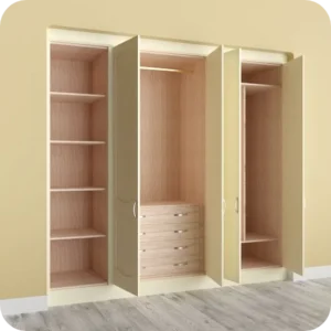 Built-in Drawers - Space-Saving Solution for Modular Wardrobe