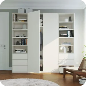 Vertical Storage Systems - Space-Saving Solution for Modular Wardrobe