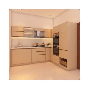 HDHMR (High-Density High Moisture Resistant) Boards Termite-Proof Modular Kitchens