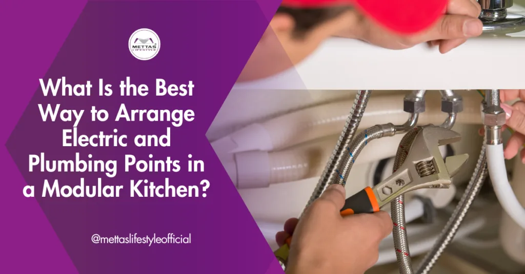 Electric and Plumbing Points in a Modular Kitchen