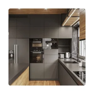 Stainless steel modular kitchens is so popular