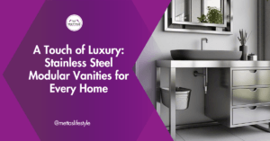 stainless steel Modular Vanity