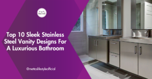 Stainless Steel Bathroom Vanities