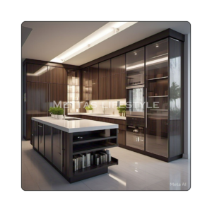 Glass door cabinets