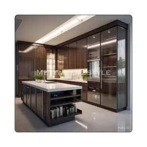 Glass door cabinets