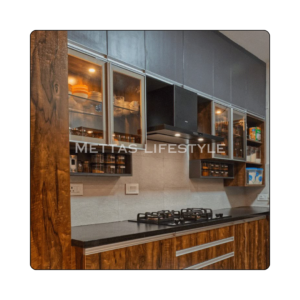 Glass door cabinets