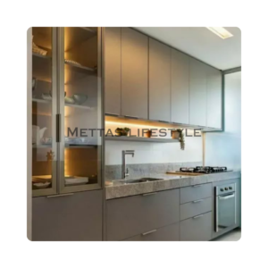 Glass door cabinets