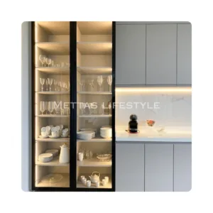 Glass door cabinets