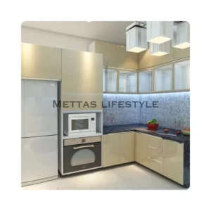 Built-In-Appliances Modular Kitchen Design Models
