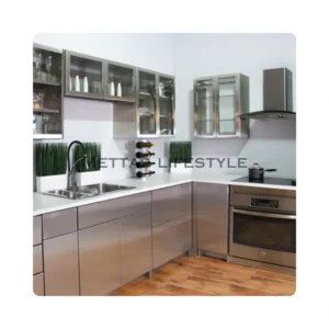 PVC or Stainless Steel Modular Kitchen Design Models