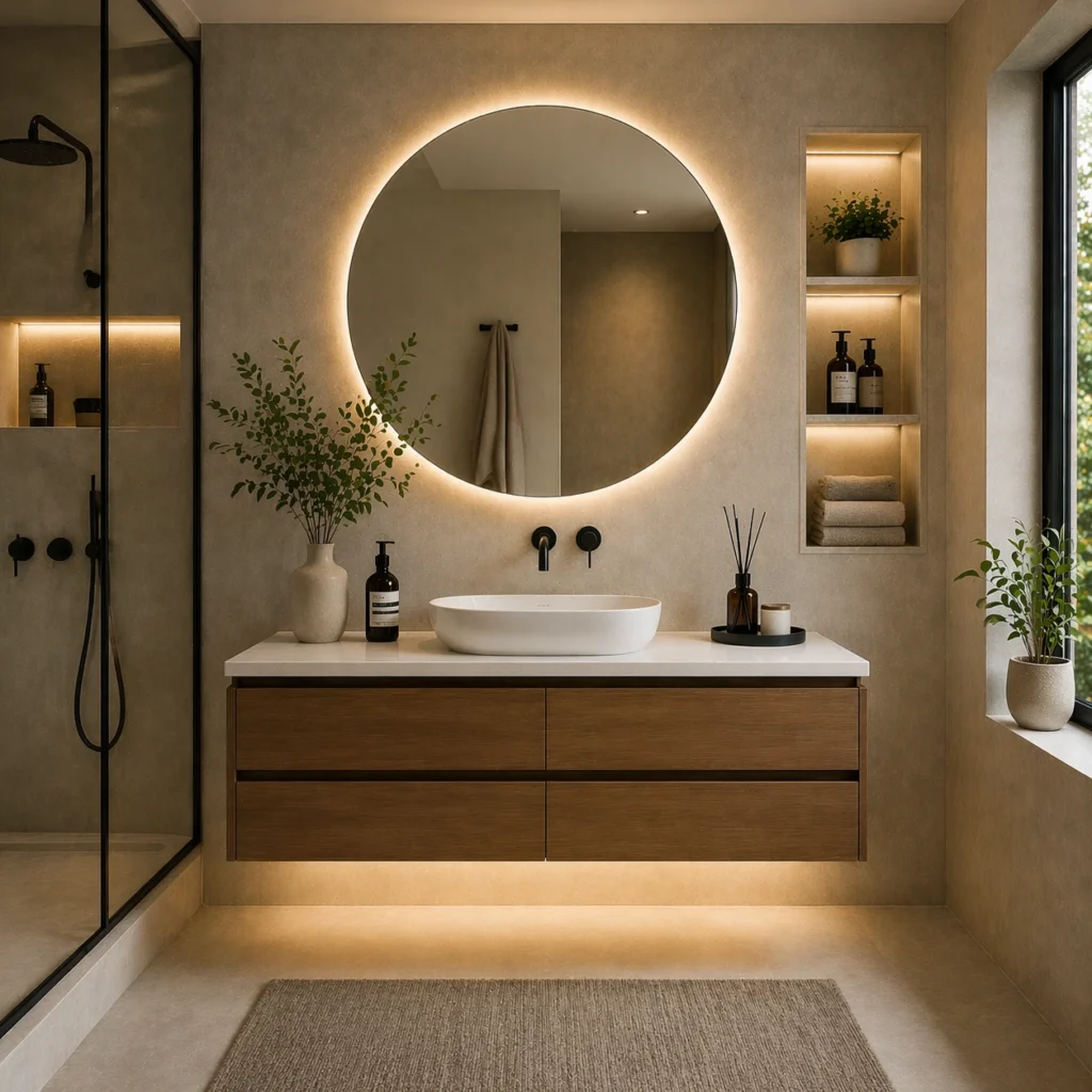 Wall-Mounted Vanity
