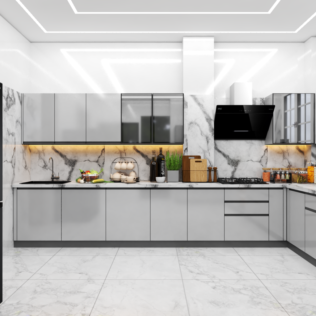 Stainless Steel kitchen